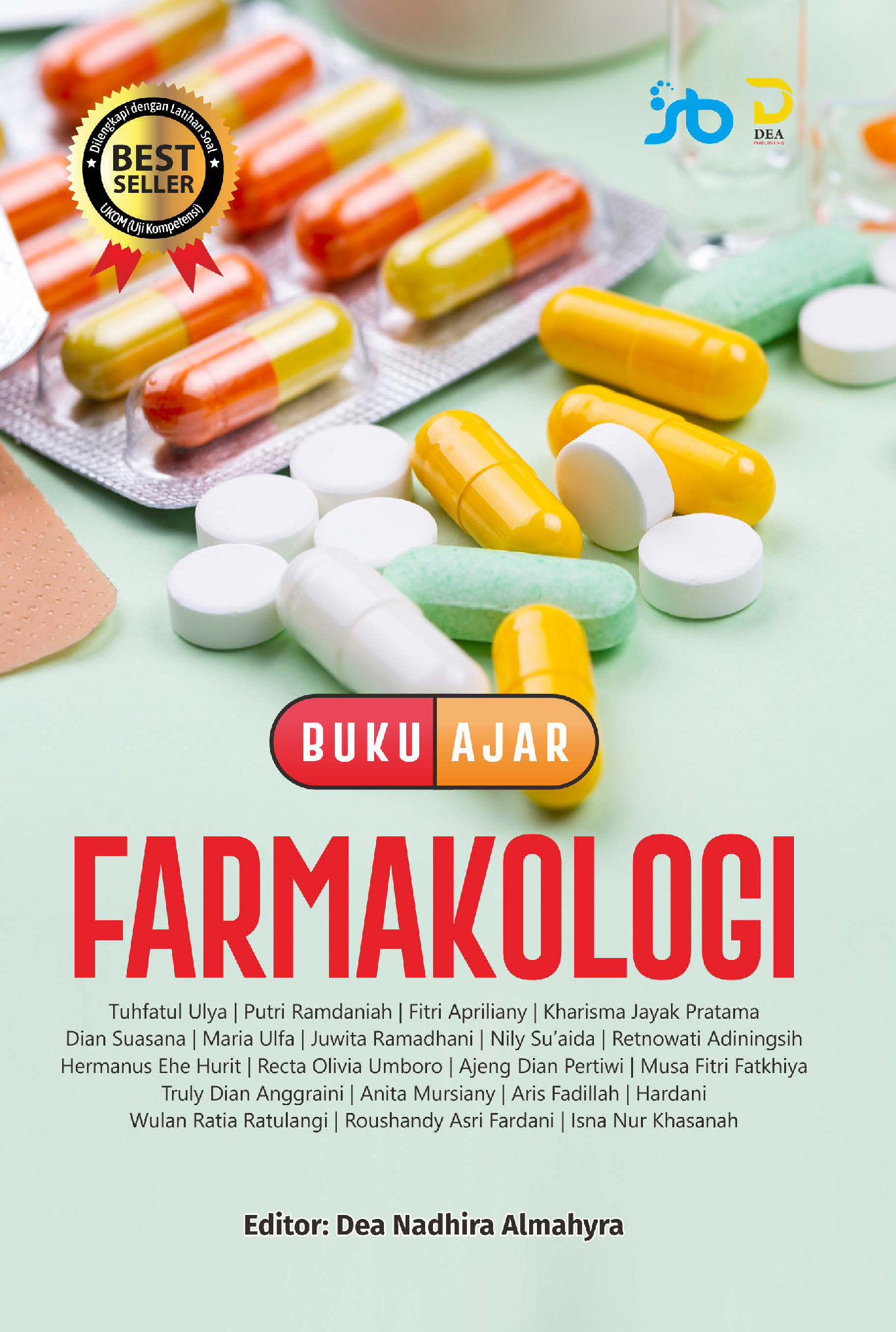 Sampul buku BUKU AJAR FARMAKOLOG...
